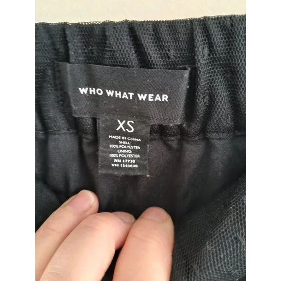 Black Tulle Tiered Mesh Midi Skirt Goth Whimsigoth Layered Coquette  Women's XS - Picture 4 of 6